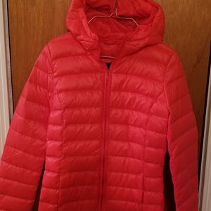 Benetton Puffer Light Down Coat Size 2
